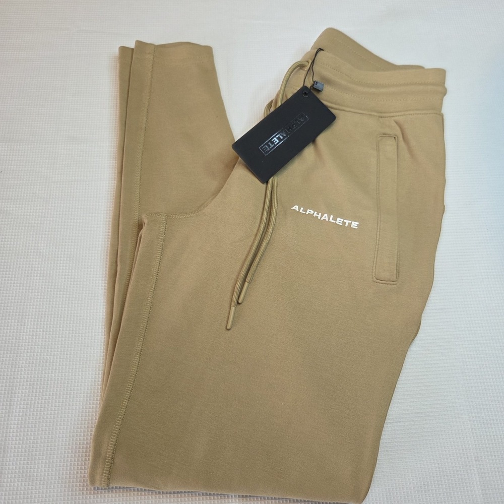 Alphalete Womens Essential Core Jogger Brown Size Small new